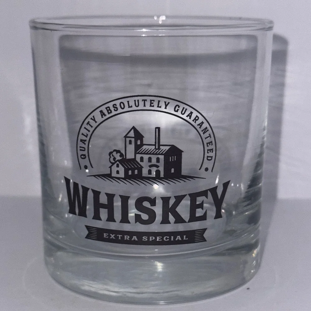 Cristar Lexington Extra Special Whiskey Low Ball Rock Glasses 10.5 oz